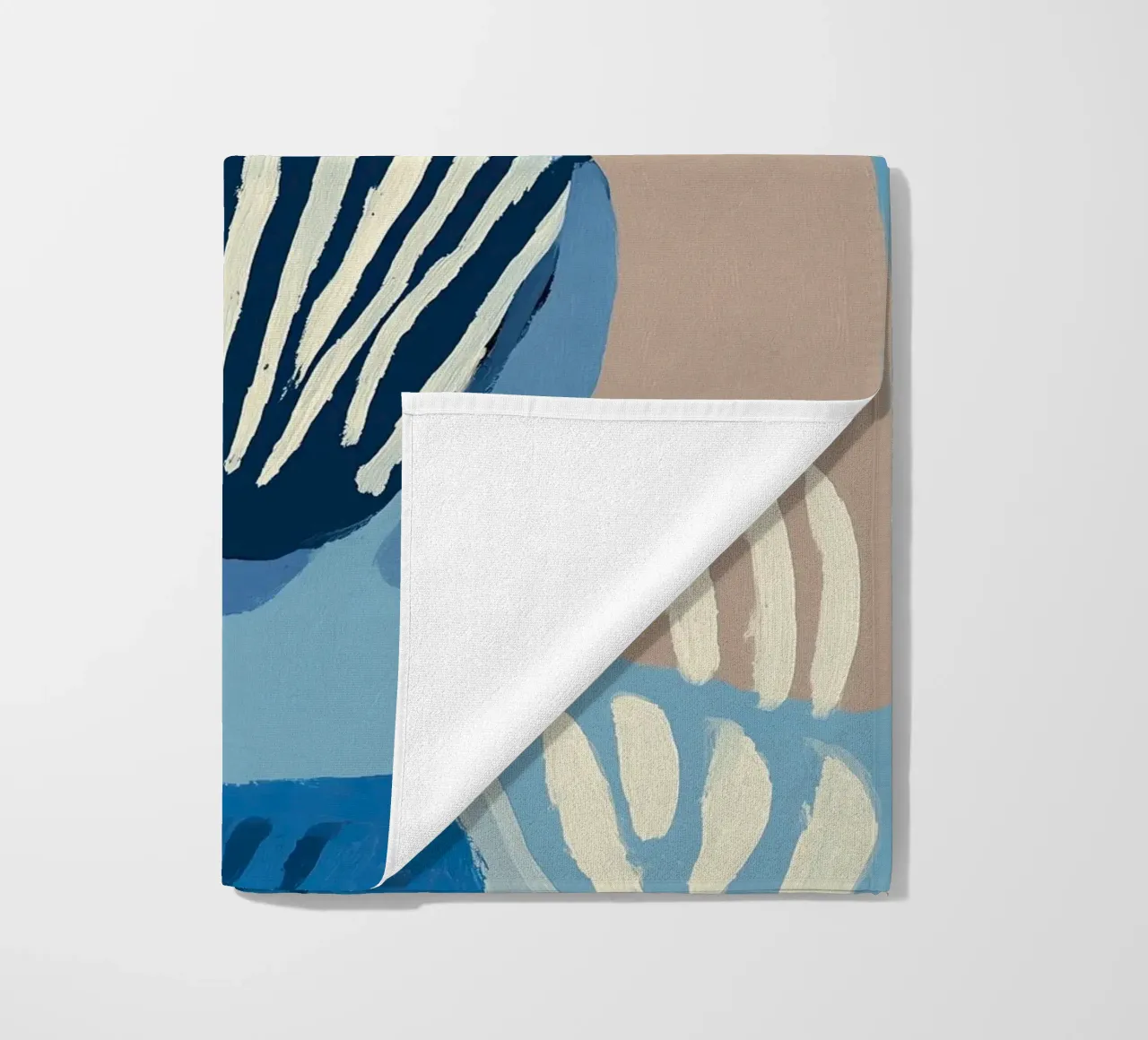 Shell Geometry Strandtuch von Sienna Atelier