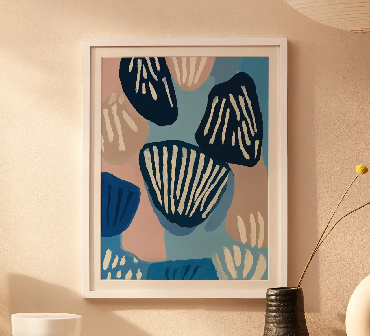 Shell Geometry poster van Sienna Atelier