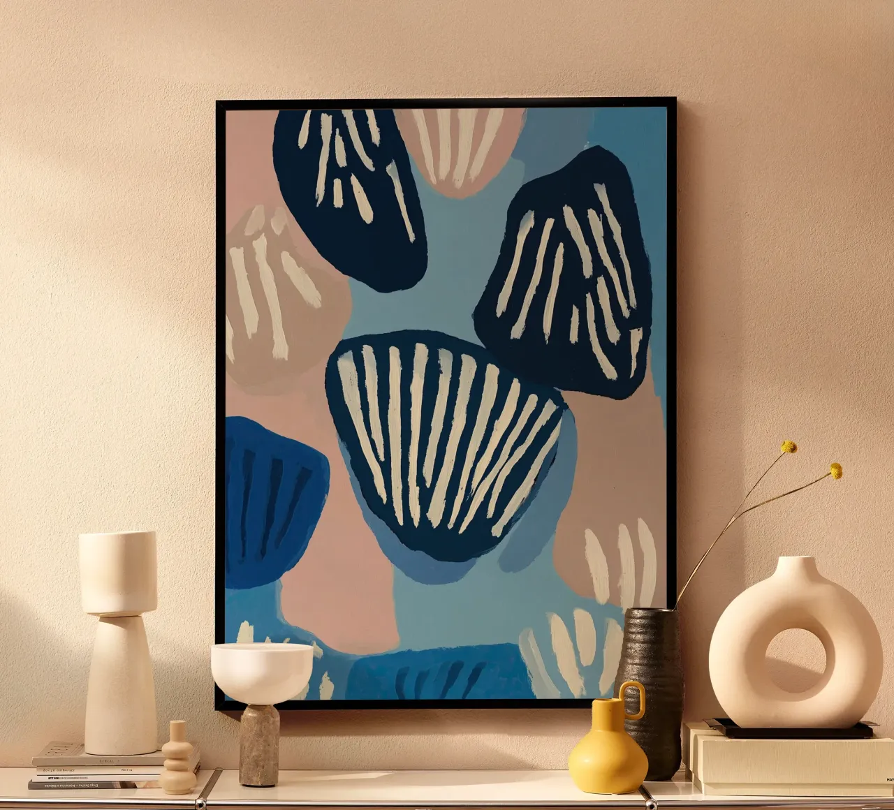 Shell Geometry poster van Sienna Atelier