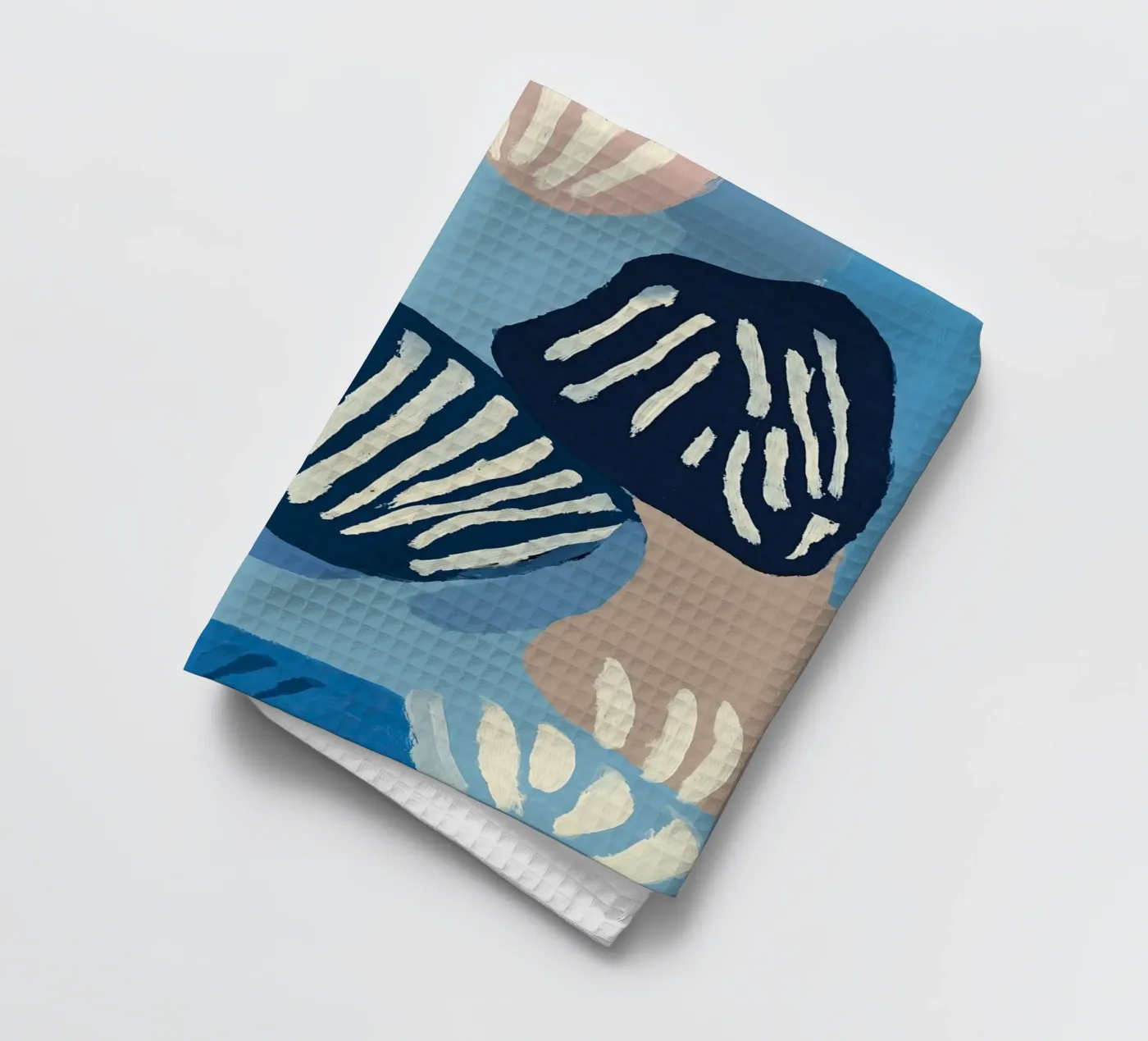 Shell Geometry theedoek van Sienna Atelier