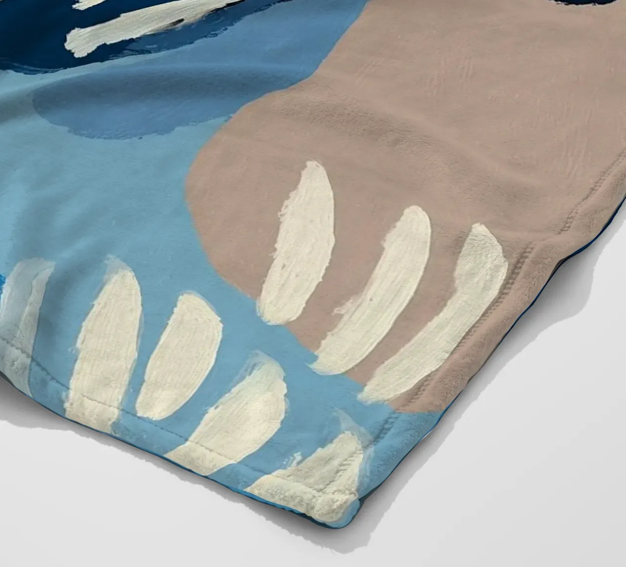 Shell Geometry Fleecedecke von Sienna Atelier