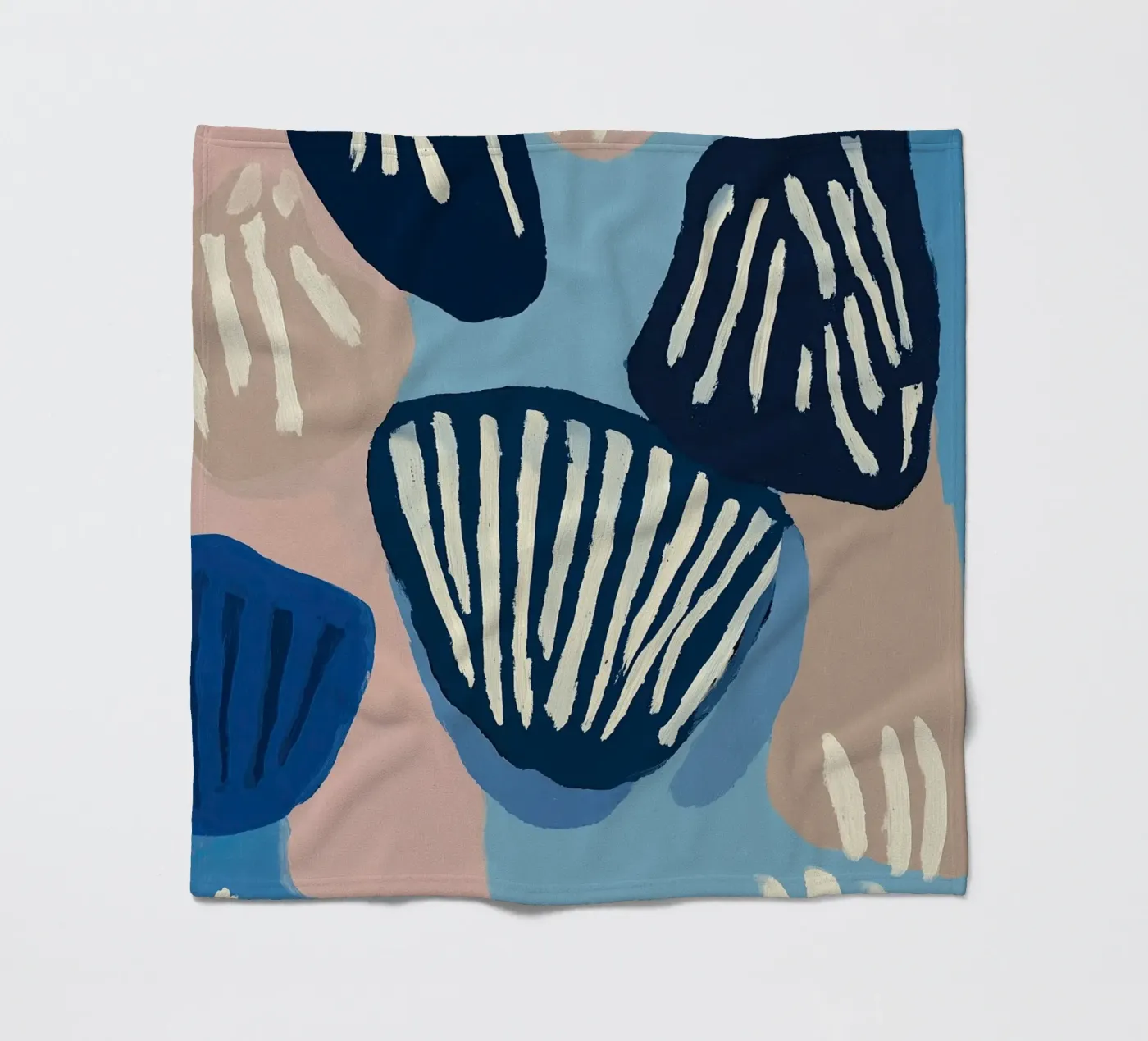 Shell Geometry fleecedeken van Sienna Atelier