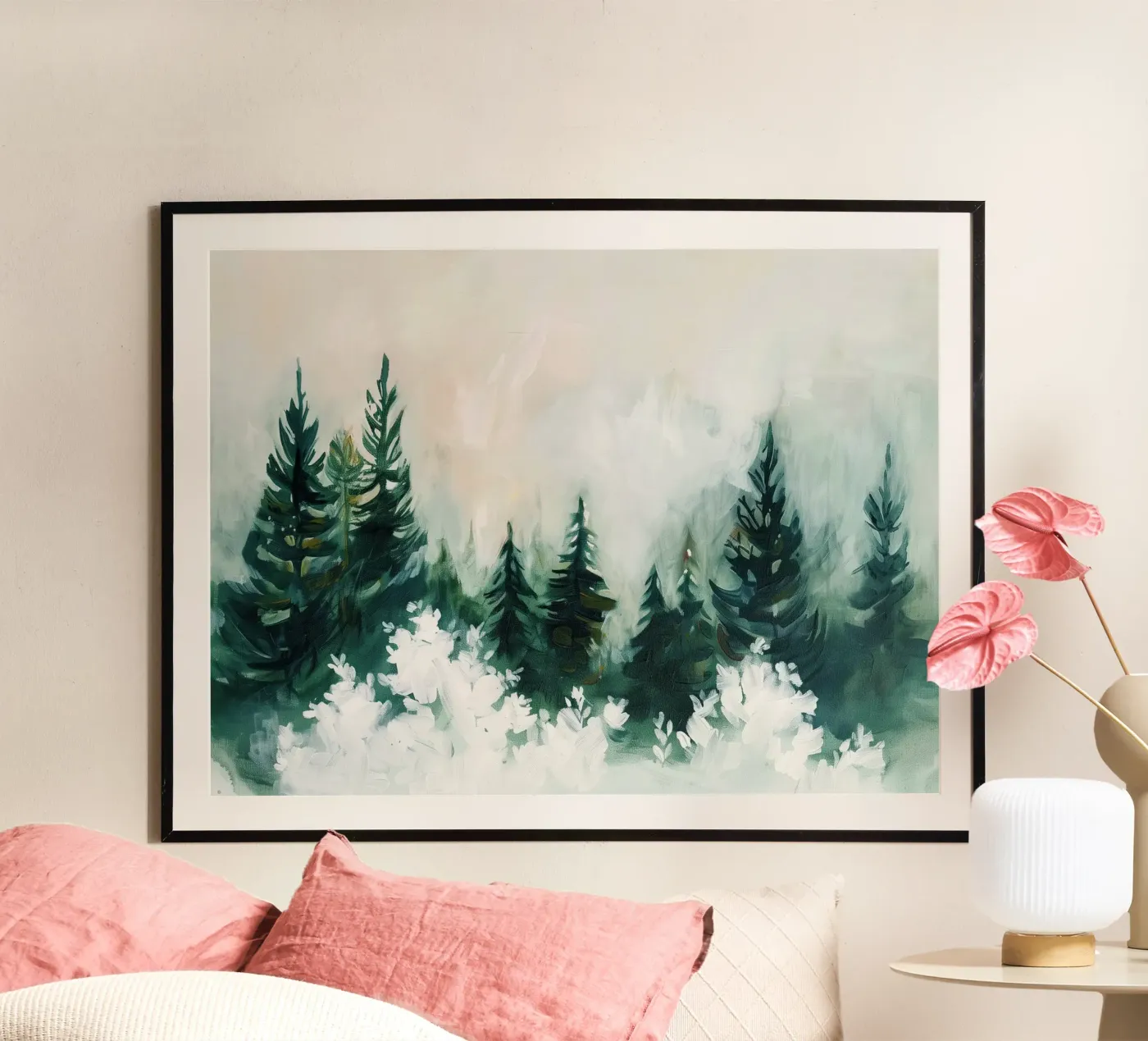 Misty Pines poster da softsoul