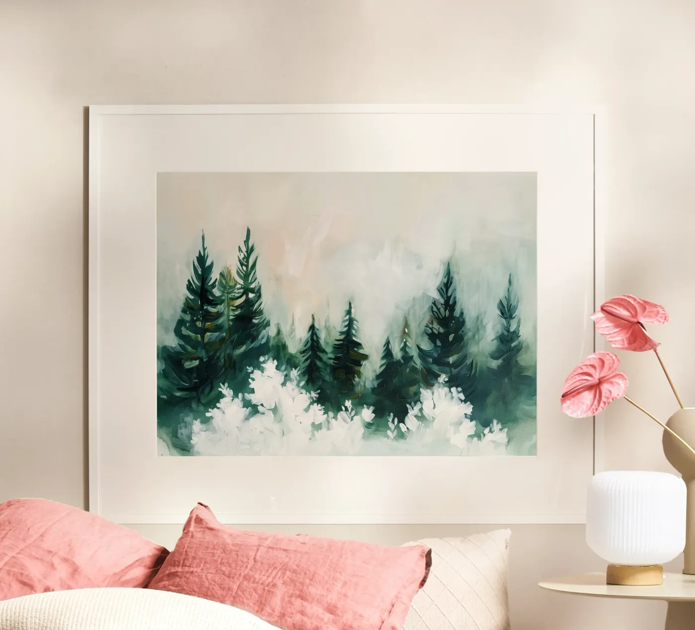 Misty Pines poster da softsoul