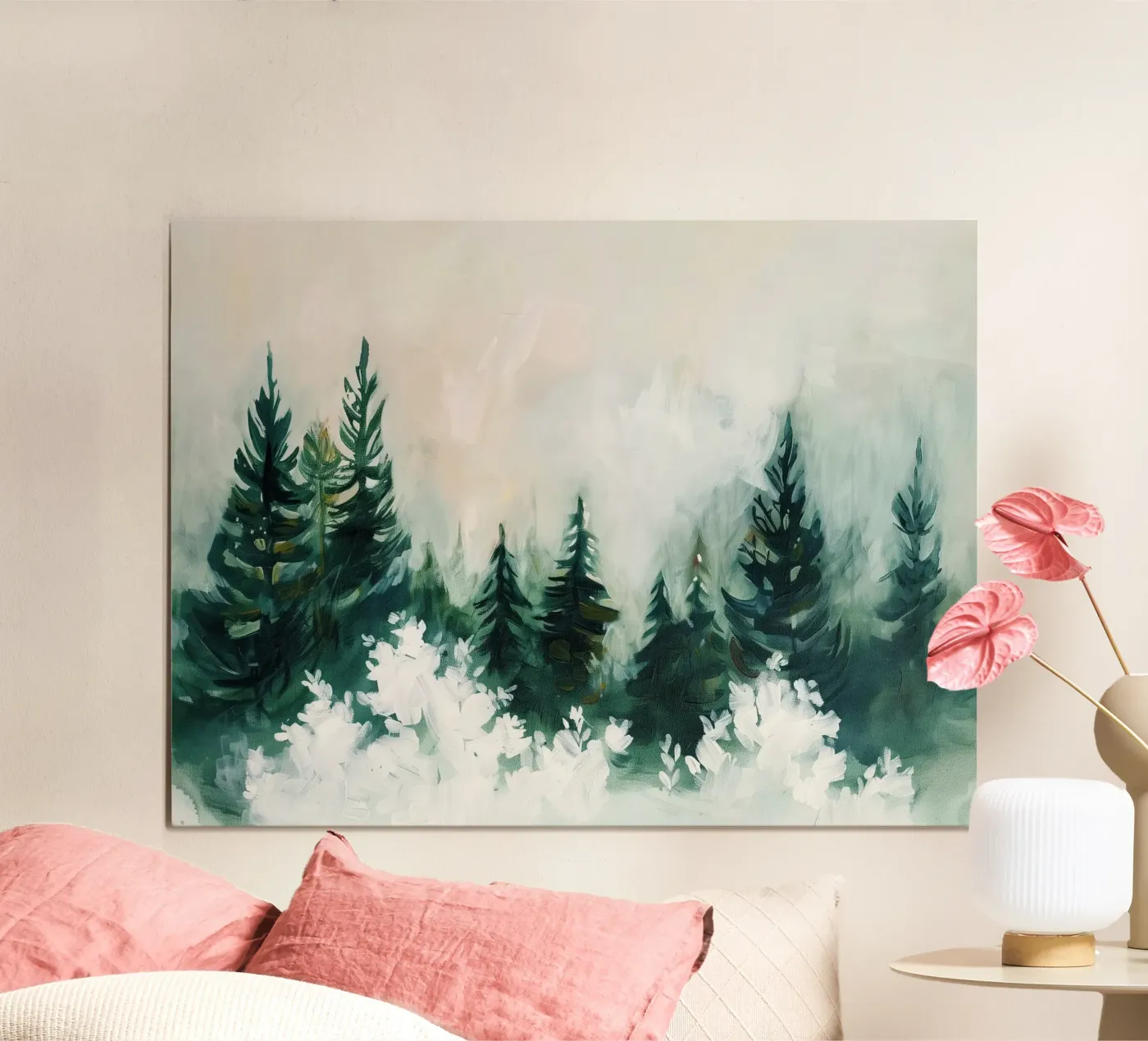 Misty Pines poster da softsoul