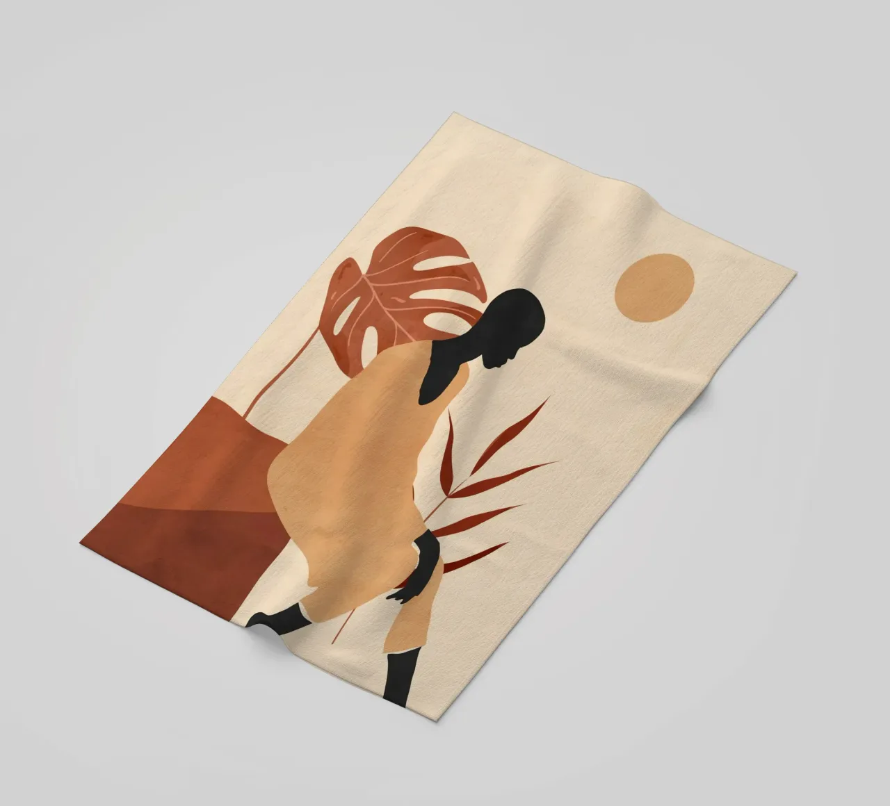 Tramonto tranquillo telo mare da ThingDesign