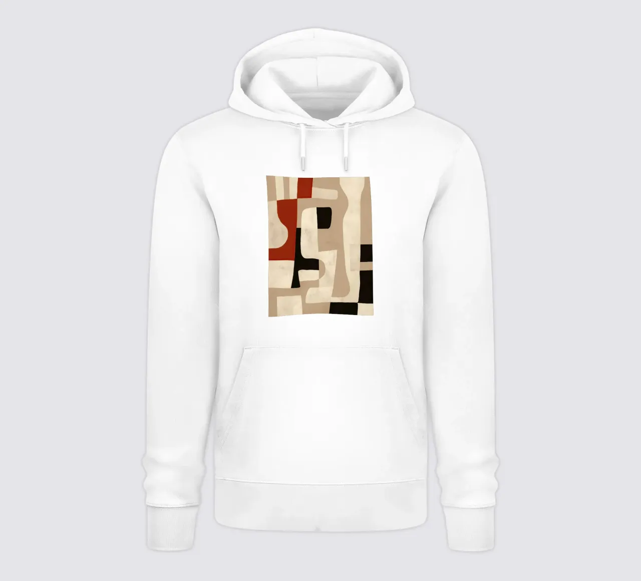 Interlocking Forms sweat à capuche de Nadjaa