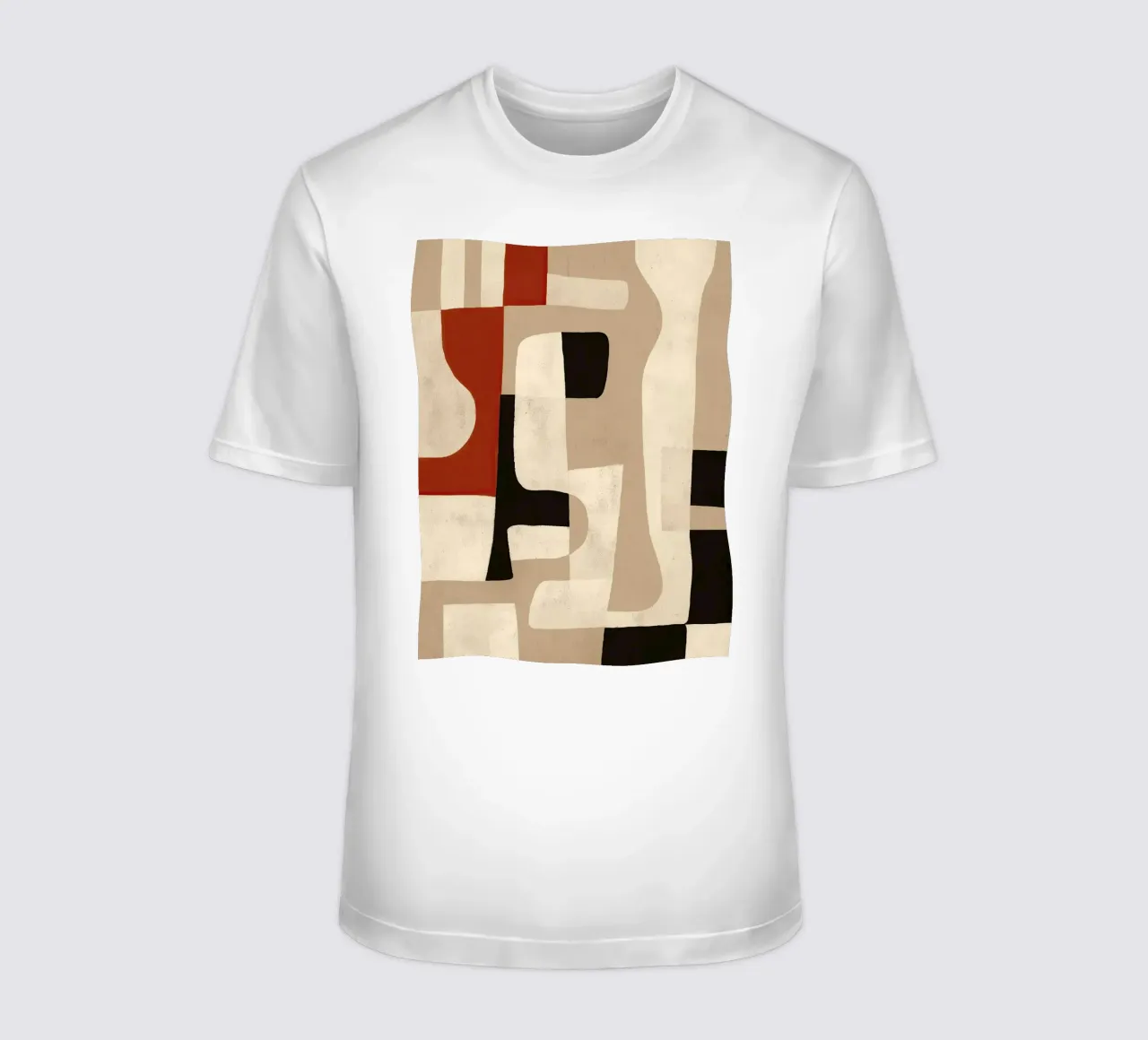 Interlocking Forms t-shirt van Nadjaa