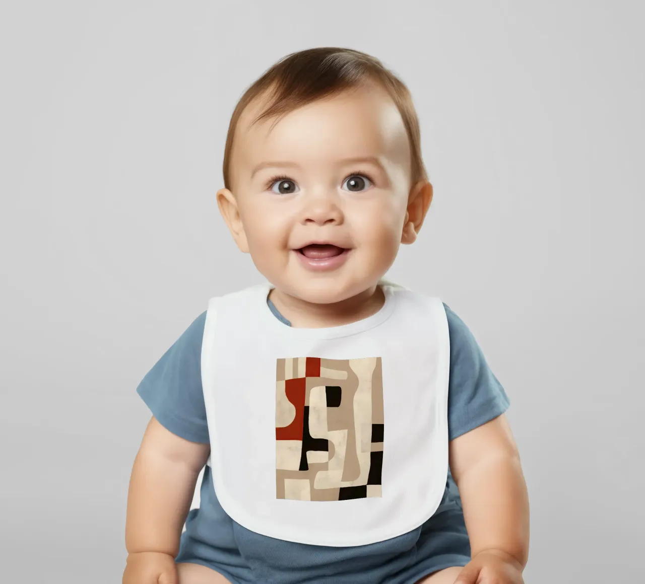 Interlocking Forms bavaglino da Nadjaa