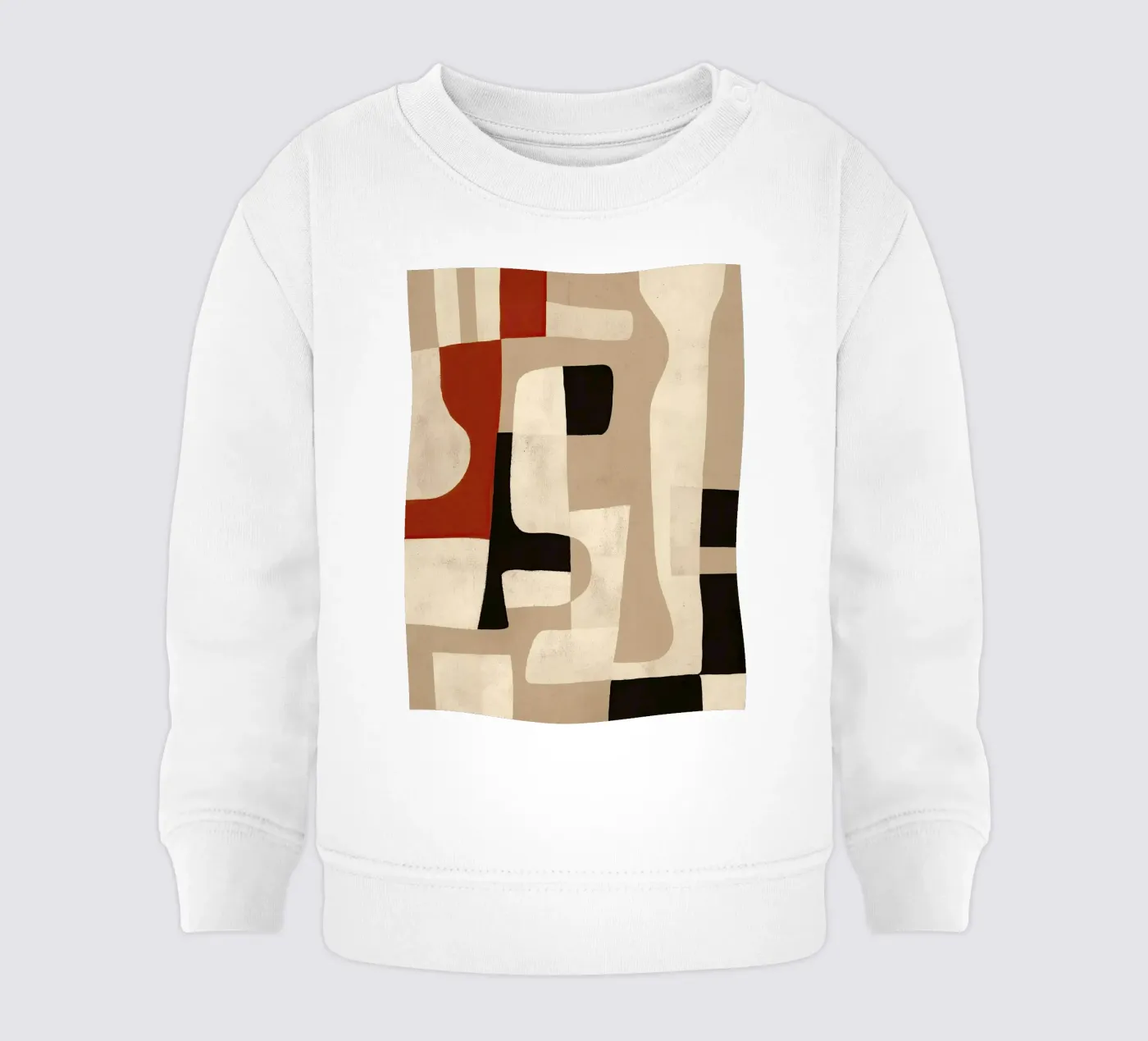 Interlocking Forms baby sweatshirt van Nadjaa