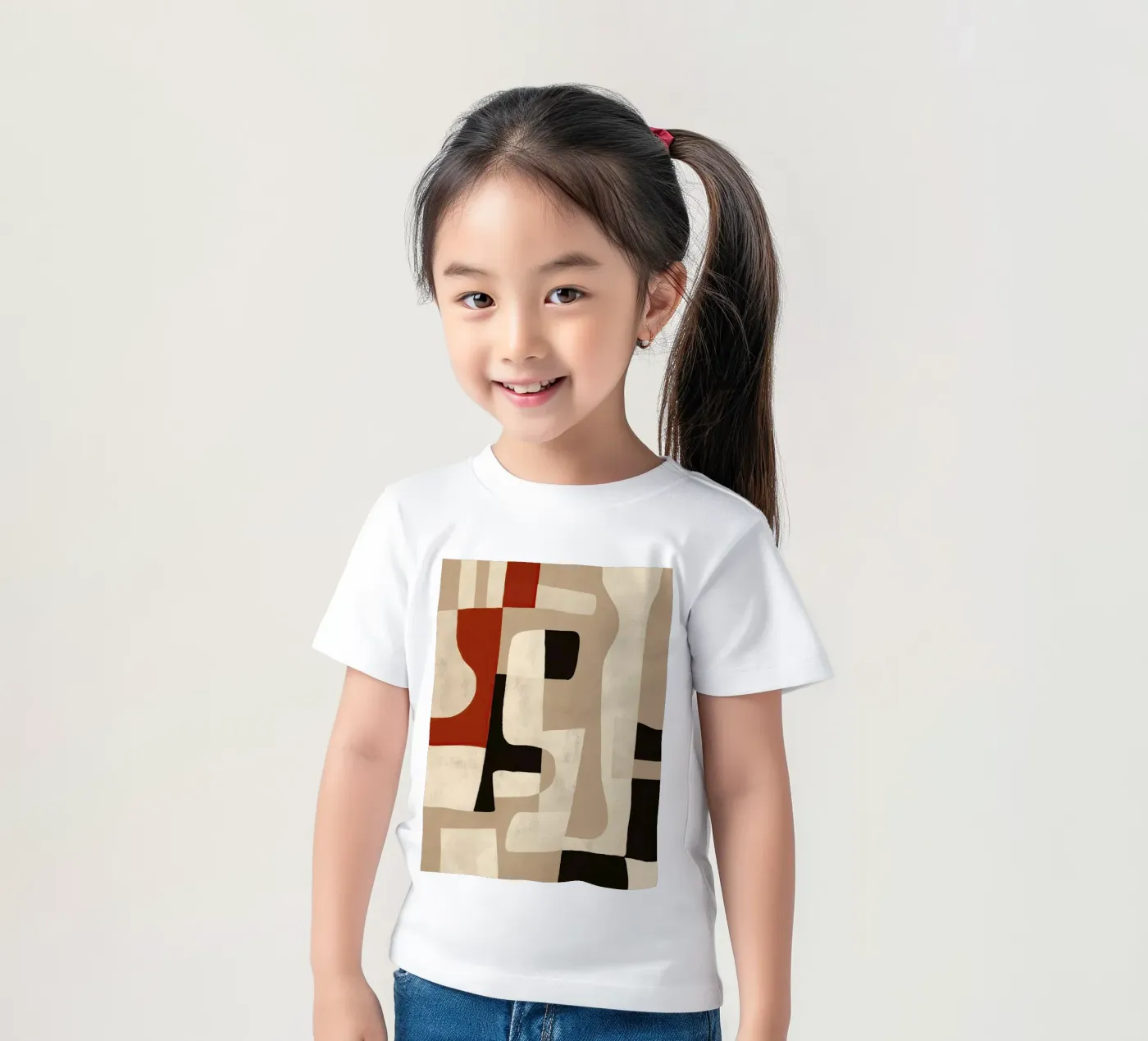 Interlocking Forms t-shirt enfant de Nadjaa