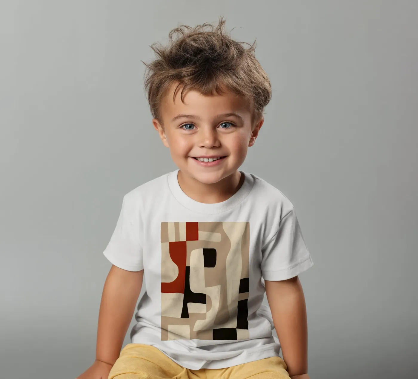 Interlocking Forms t-shirt enfant de Nadjaa