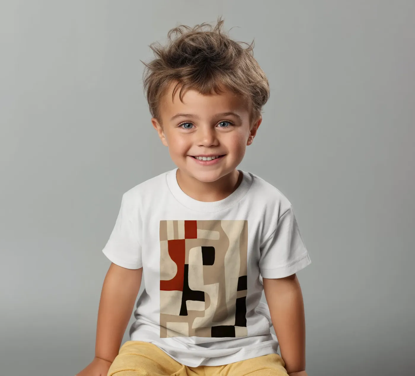 Interlocking Forms t-shirt enfant de Nadjaa