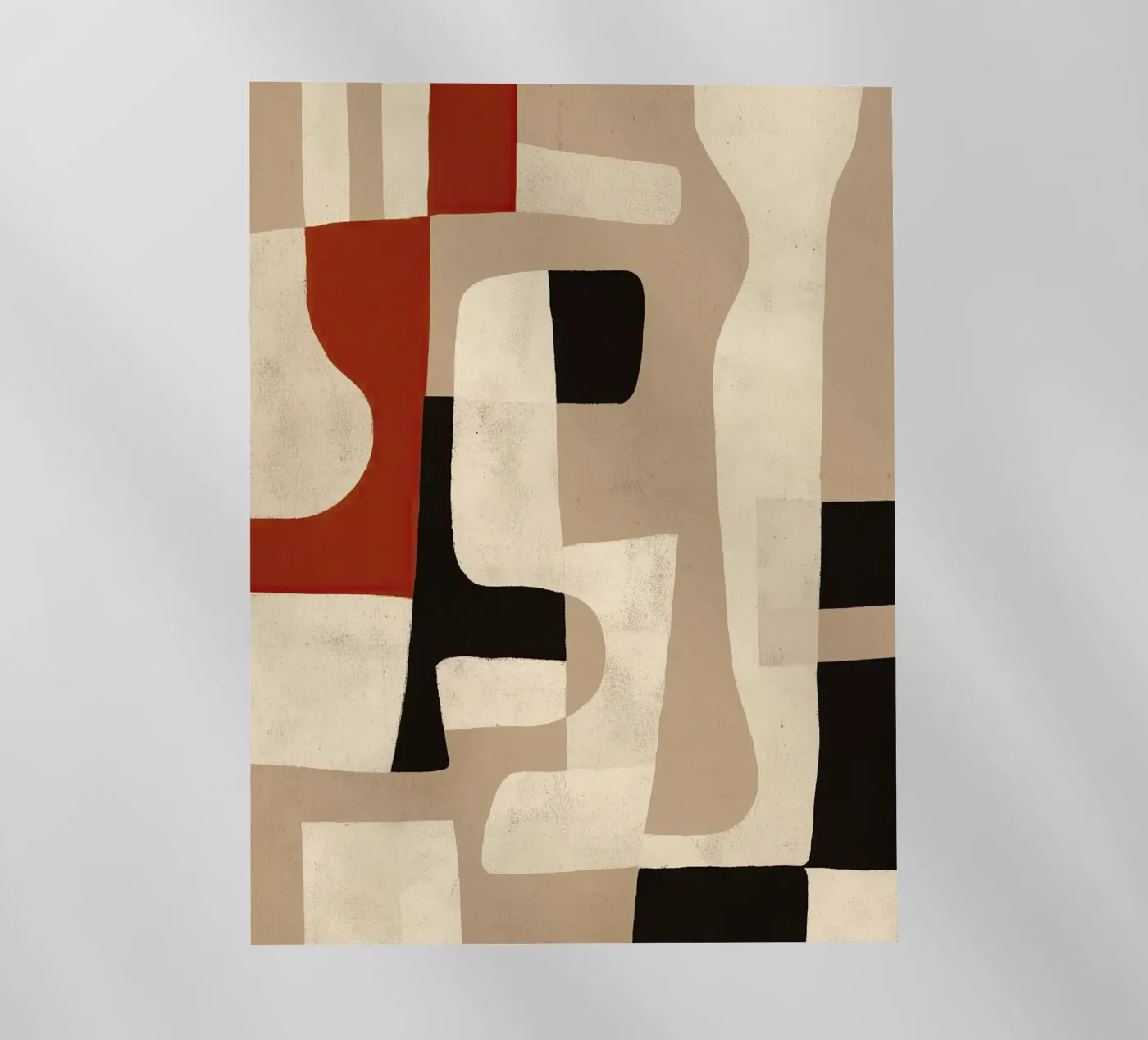 Interlocking Forms Backlit Folie von Nadjaa