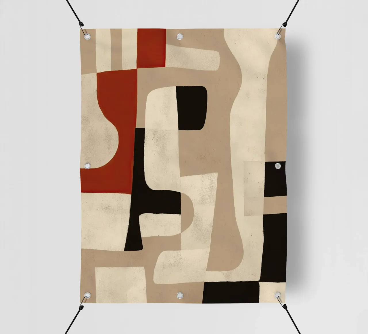 Interlocking Forms pvc cover by Nadjaa