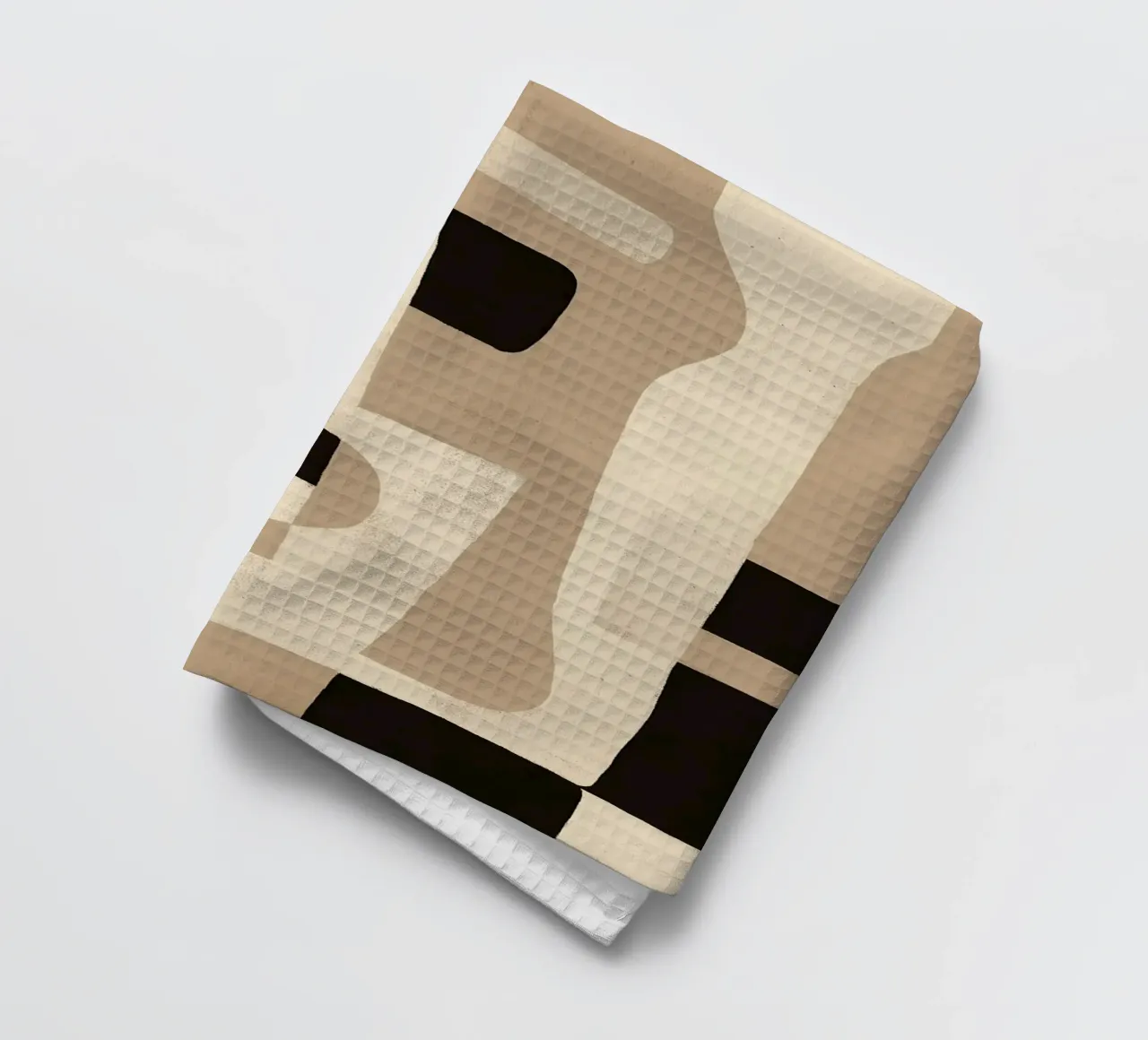 Interlocking Forms Geschirrtuch von Nadjaa