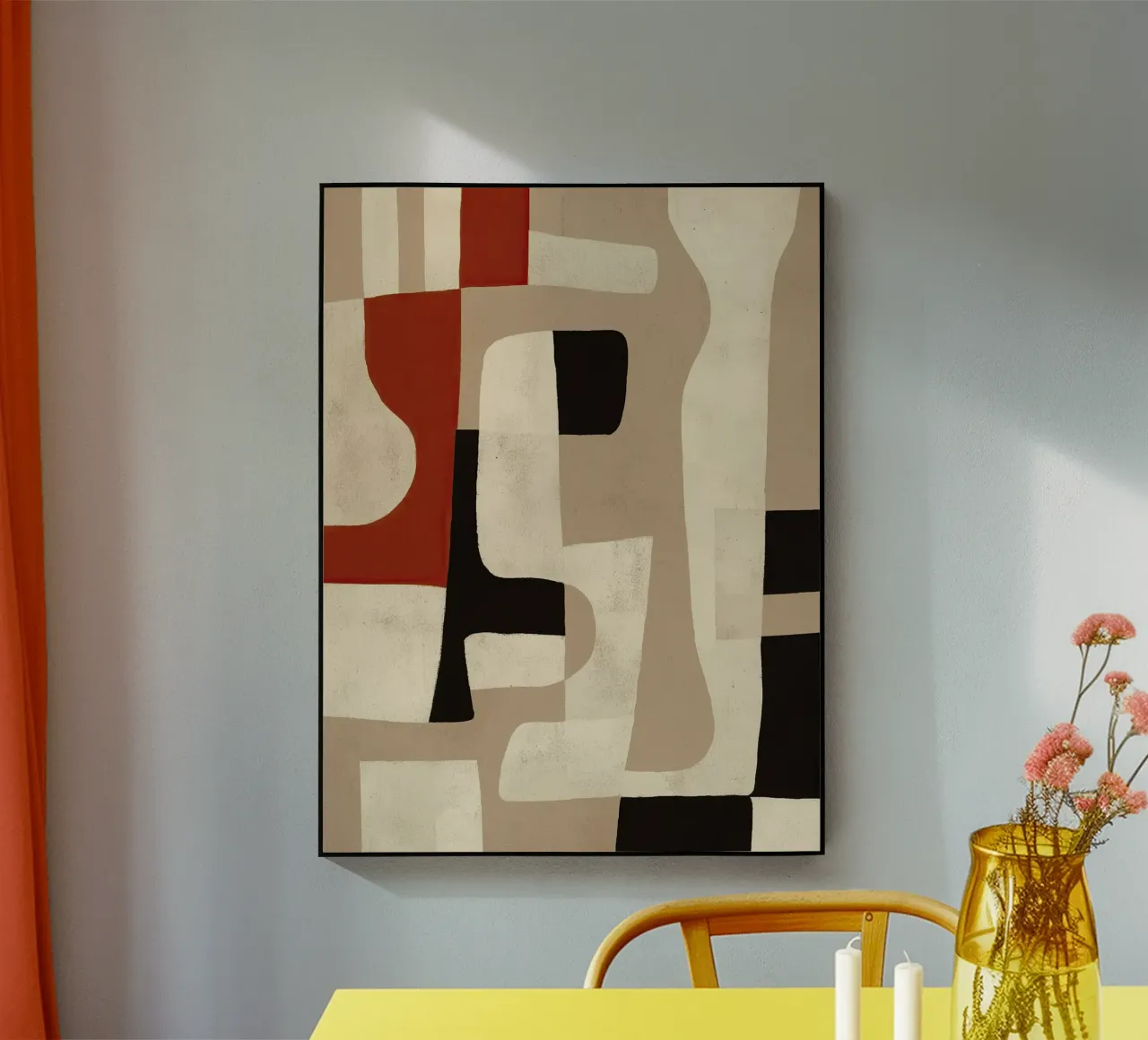 Interlocking Forms Acryl-Glas von Nadjaa