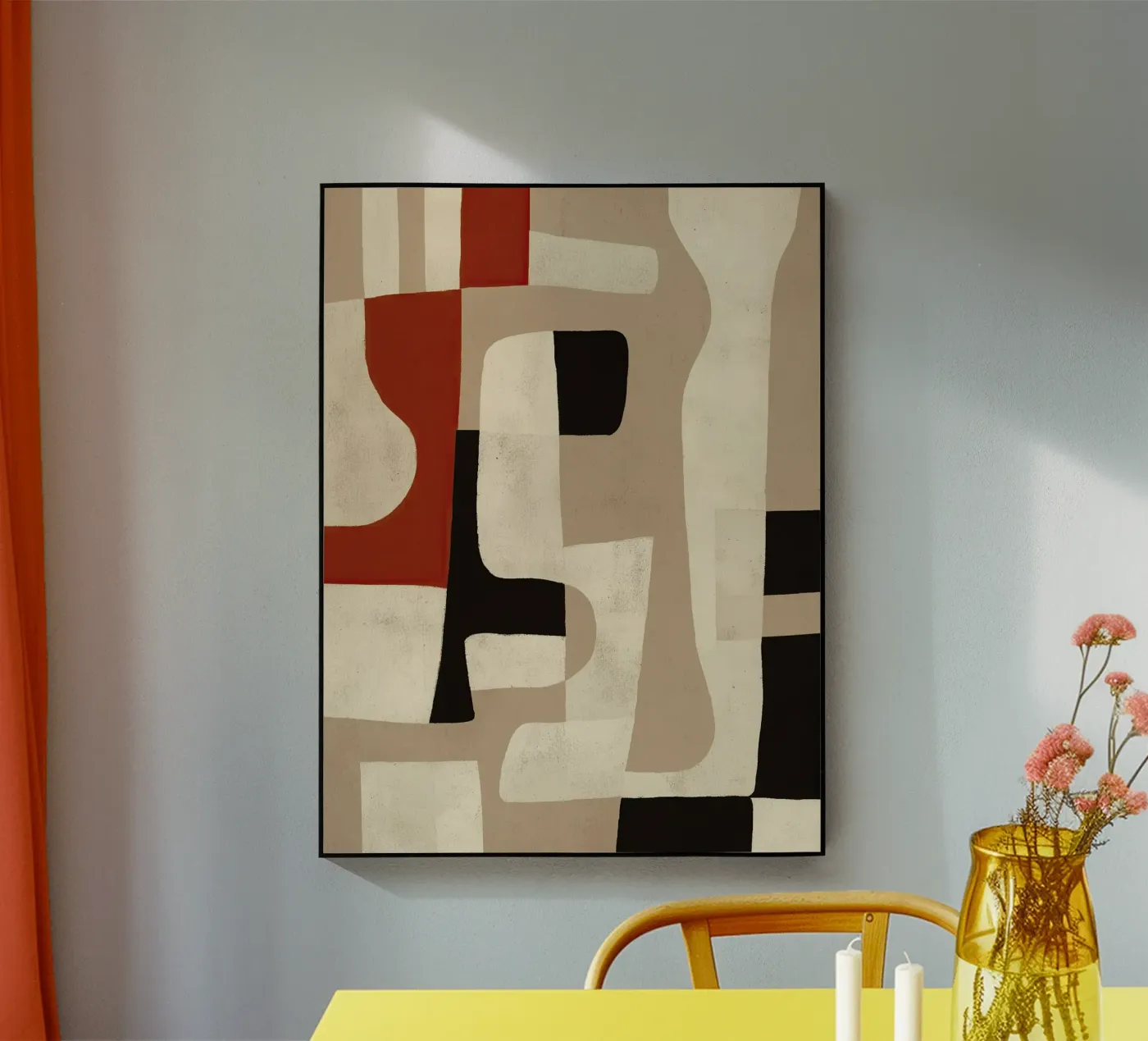 Interlocking Forms Acryl-Glas von Nadjaa