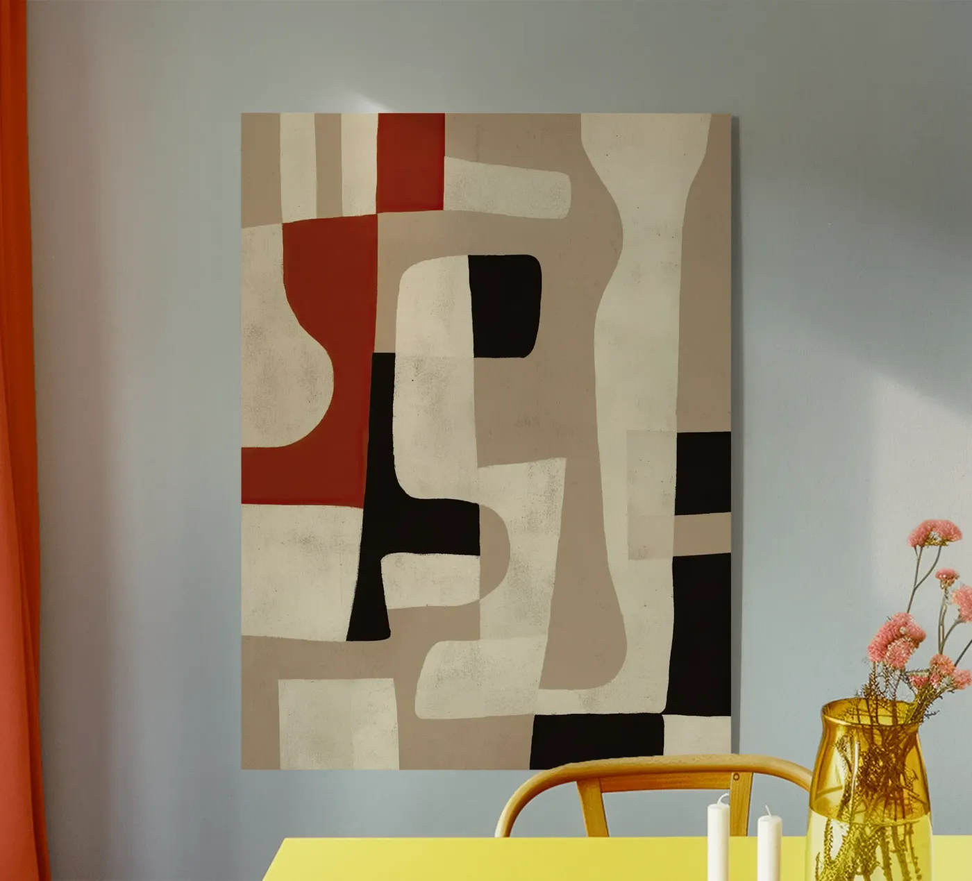 Interlocking Forms Acryl-Glas von Nadjaa