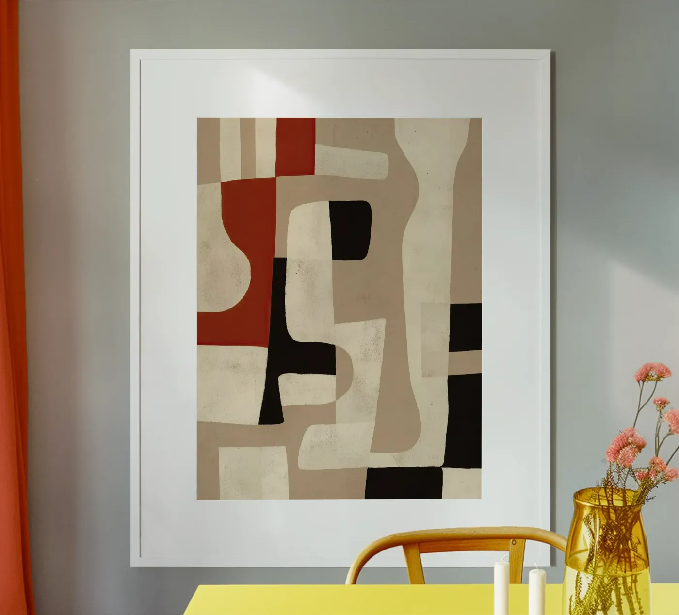 Interlocking Forms Poster von Nadjaa