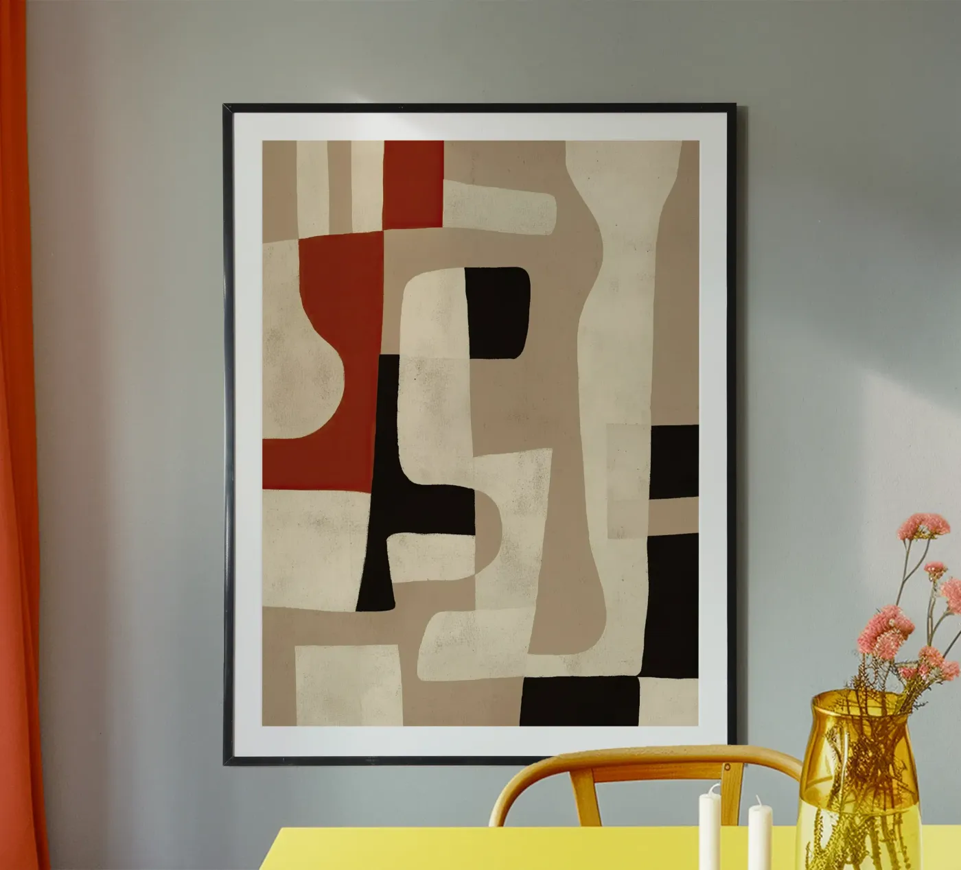 Interlocking Forms Poster von Nadjaa