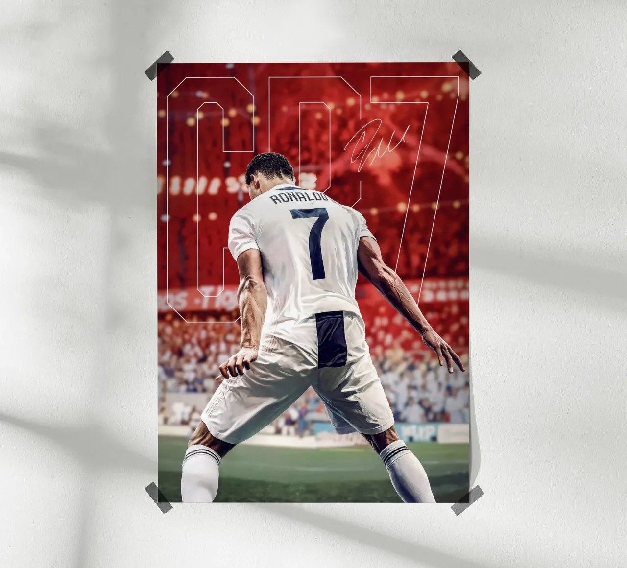 CR7 Cristiano Ronaldo poster da Lootprint