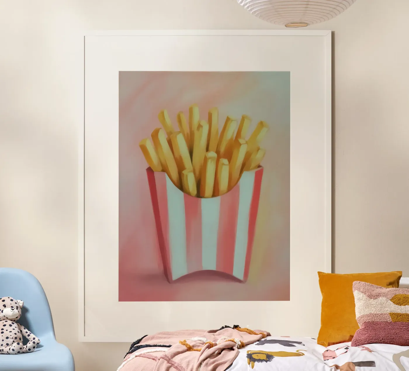 Frites rétro poster de FELICIA