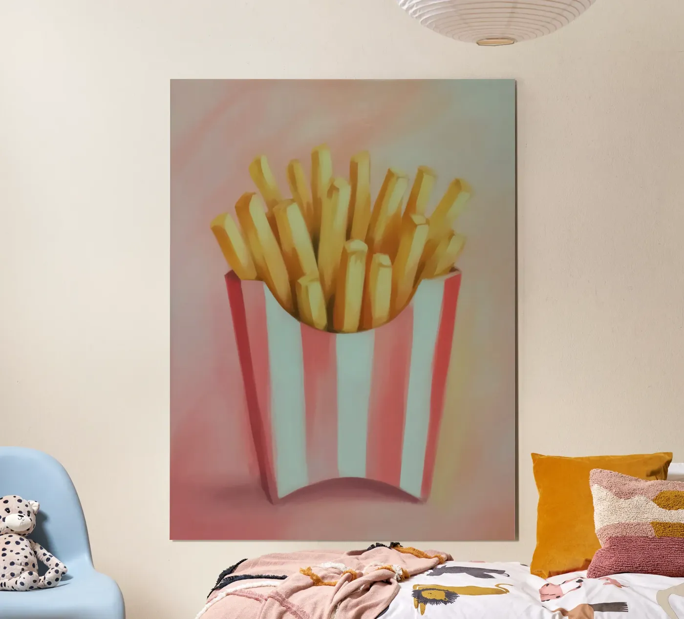 Frites rétro poster de FELICIA