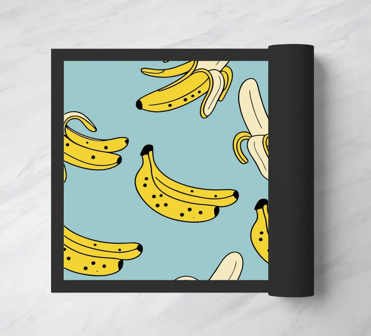 Bananas doormat by MORINA FLAW