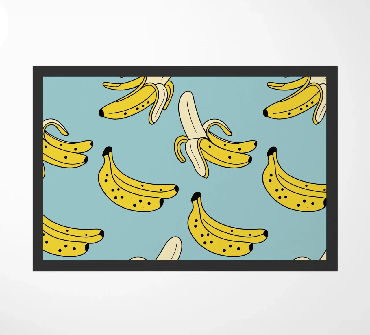 Bananas doormat by MORINA FLAW