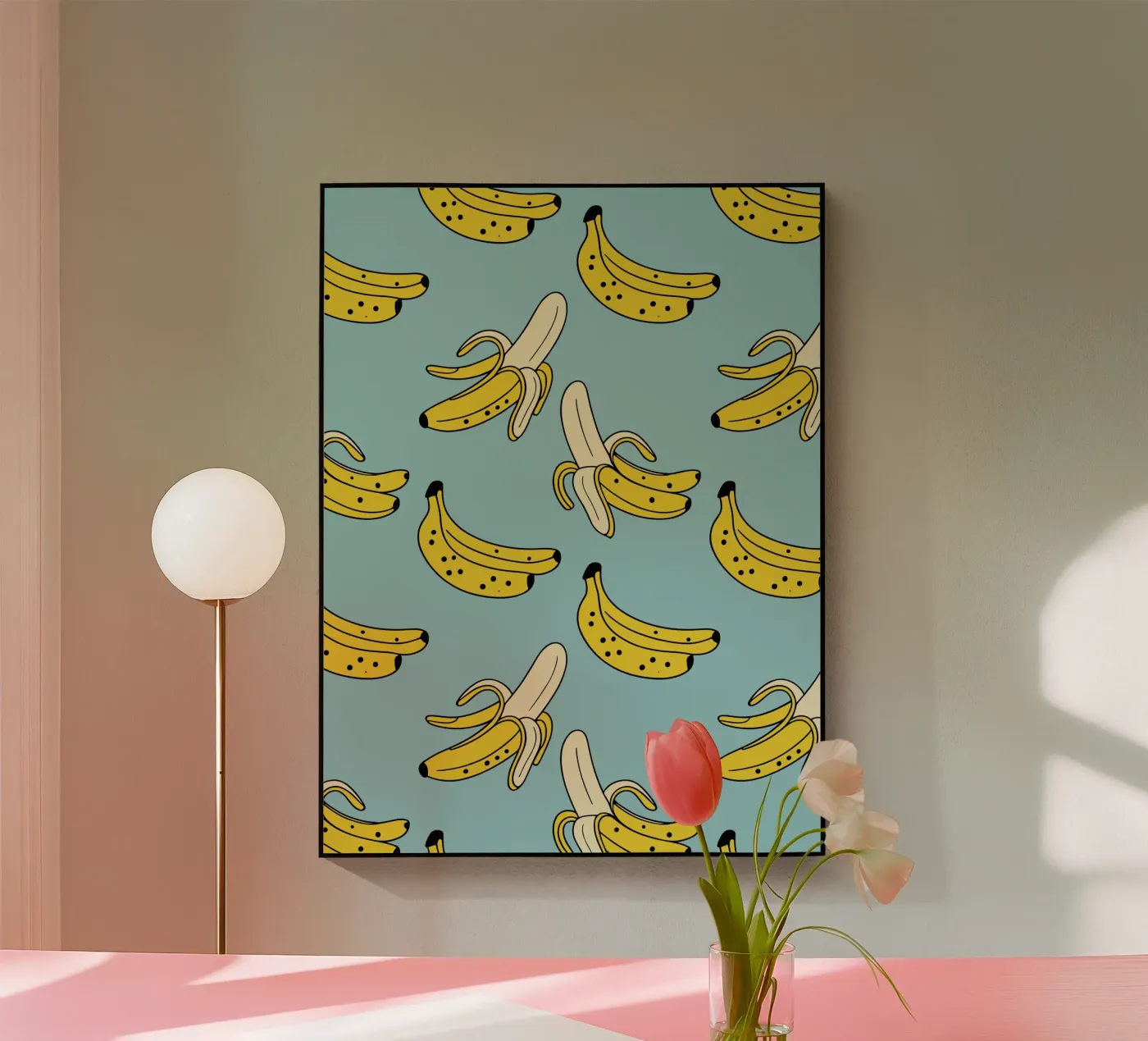 Bananen Acryl-Glas von MORINA FLAW