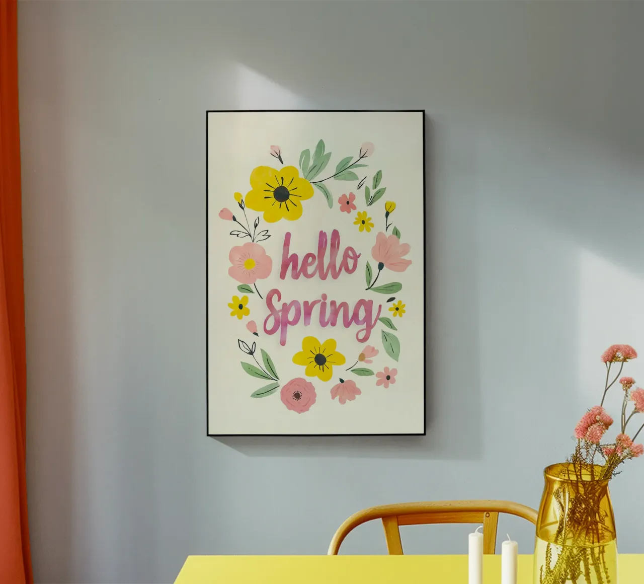 Ciao primavera plexiglass da Andrea Haase Modern Home