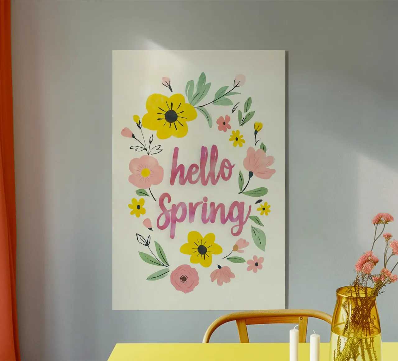 Ciao primavera plexiglass da Andrea Haase Modern Home