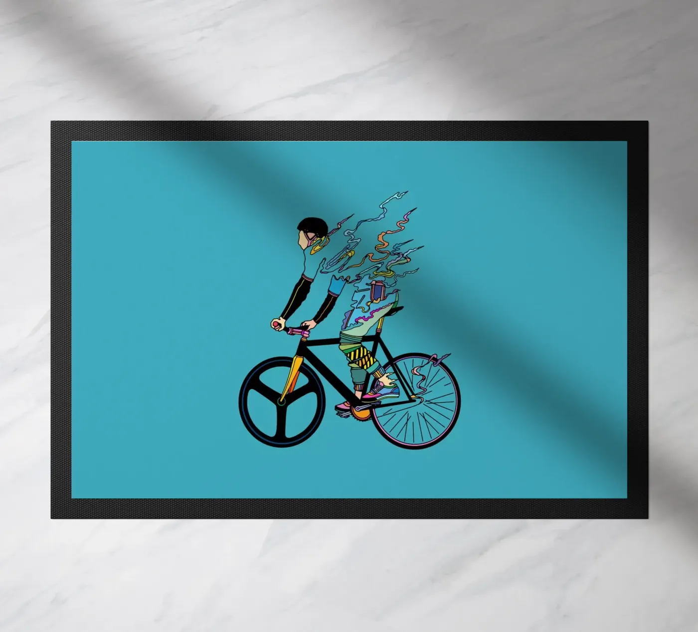 Fast friday doormat by The Cyclist