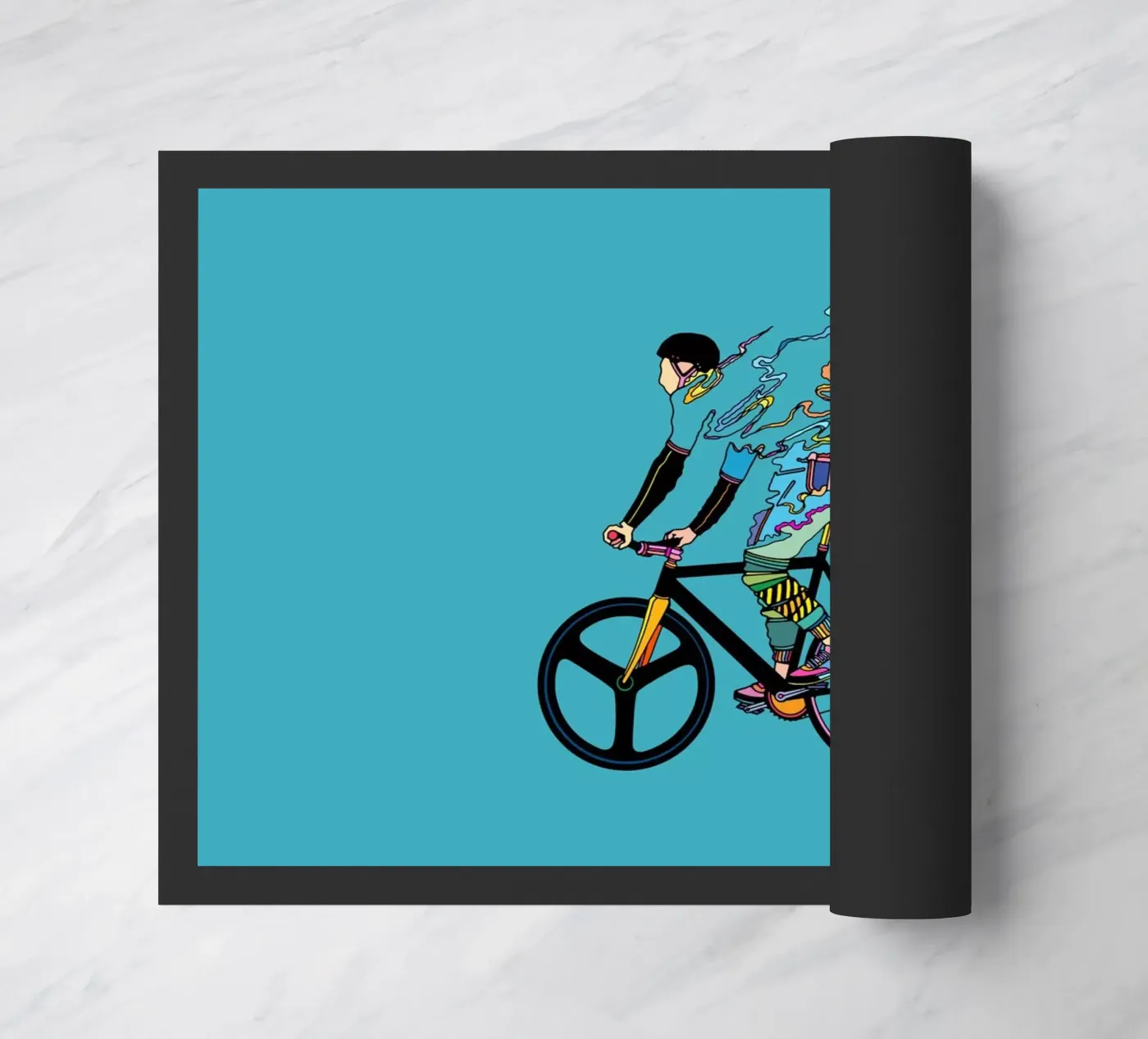 Fast friday doormat by The Cyclist