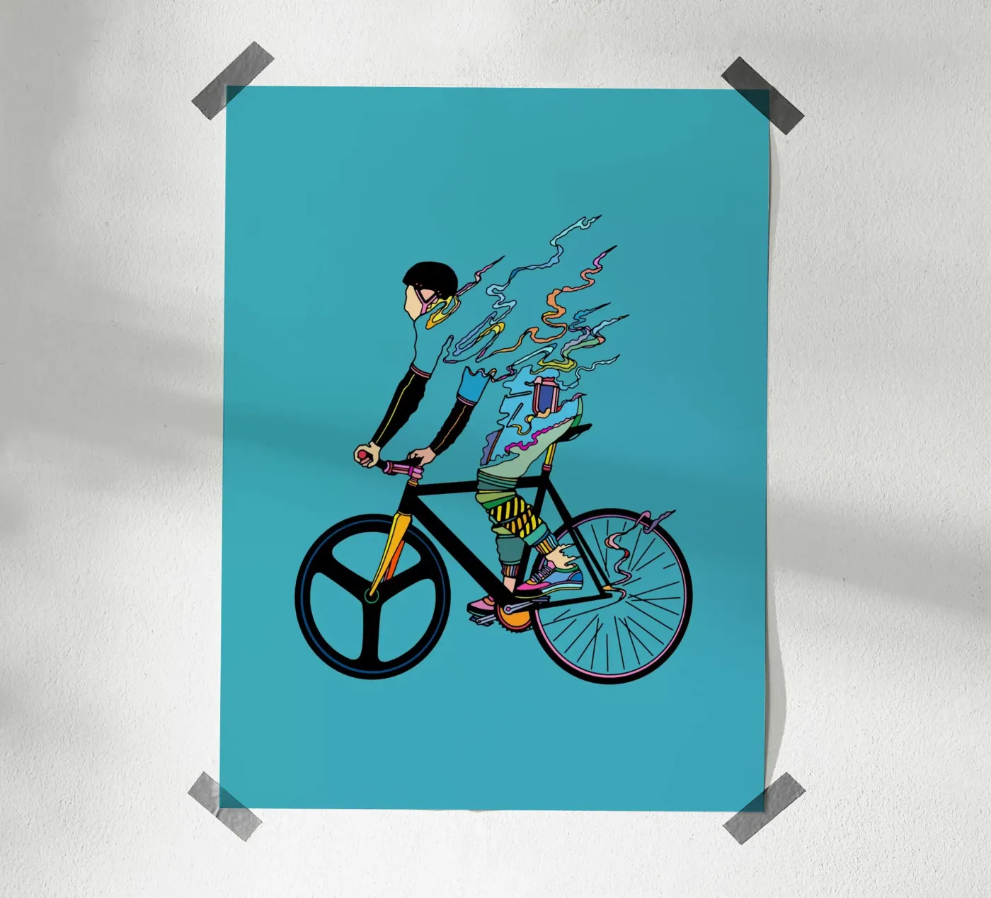 Fast friday poster by The Cyclist