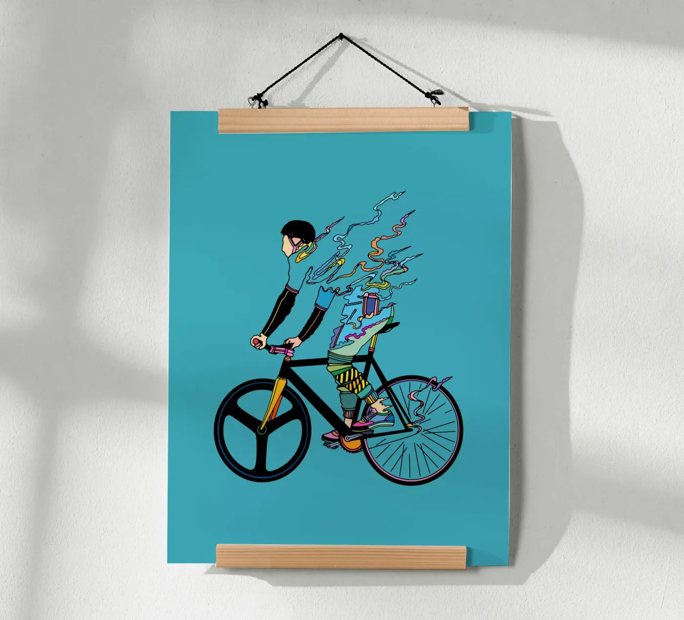 Fast friday poster by The Cyclist