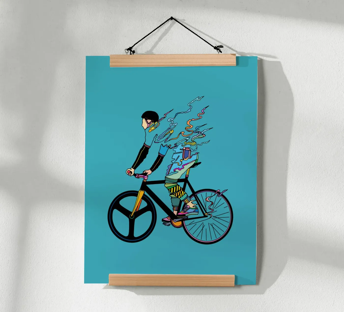 Fast friday poster by The Cyclist