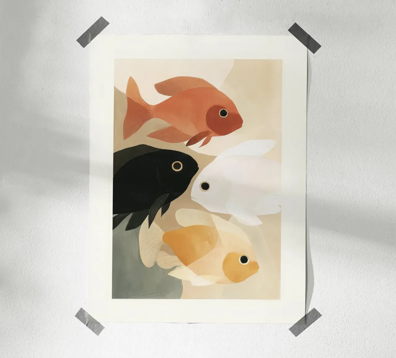 Kustvis poster van M.A.Z.U.N.