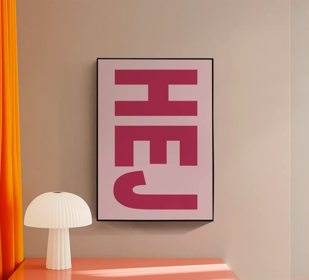 Hej acryl van Scandi Feeling