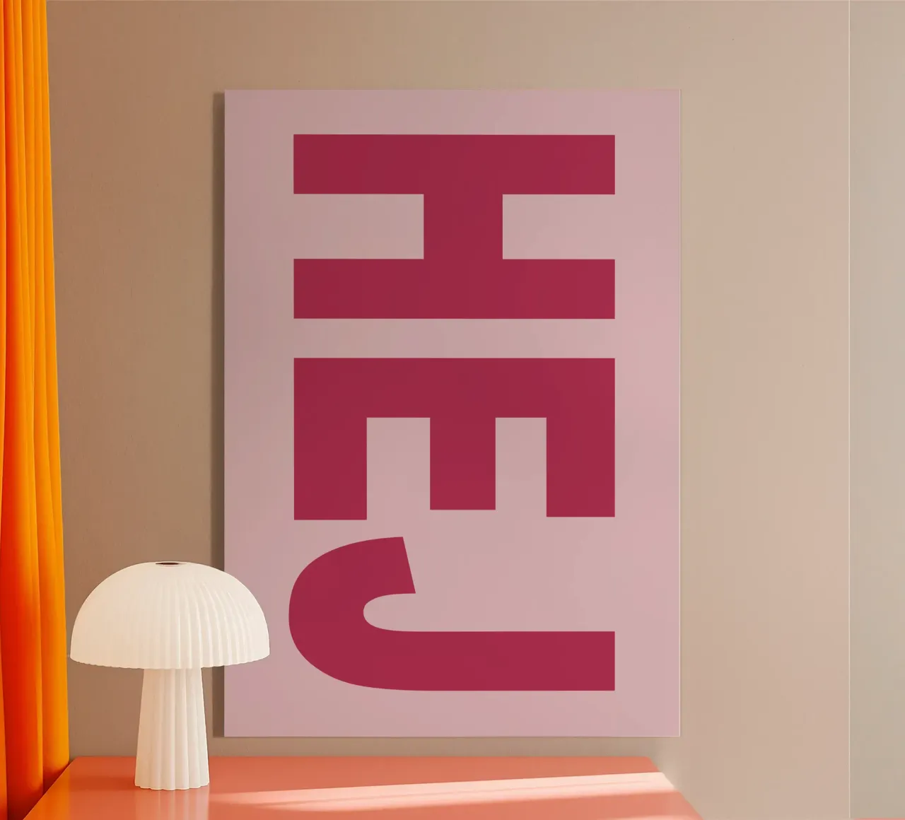 Hej acryl van Scandi Feeling