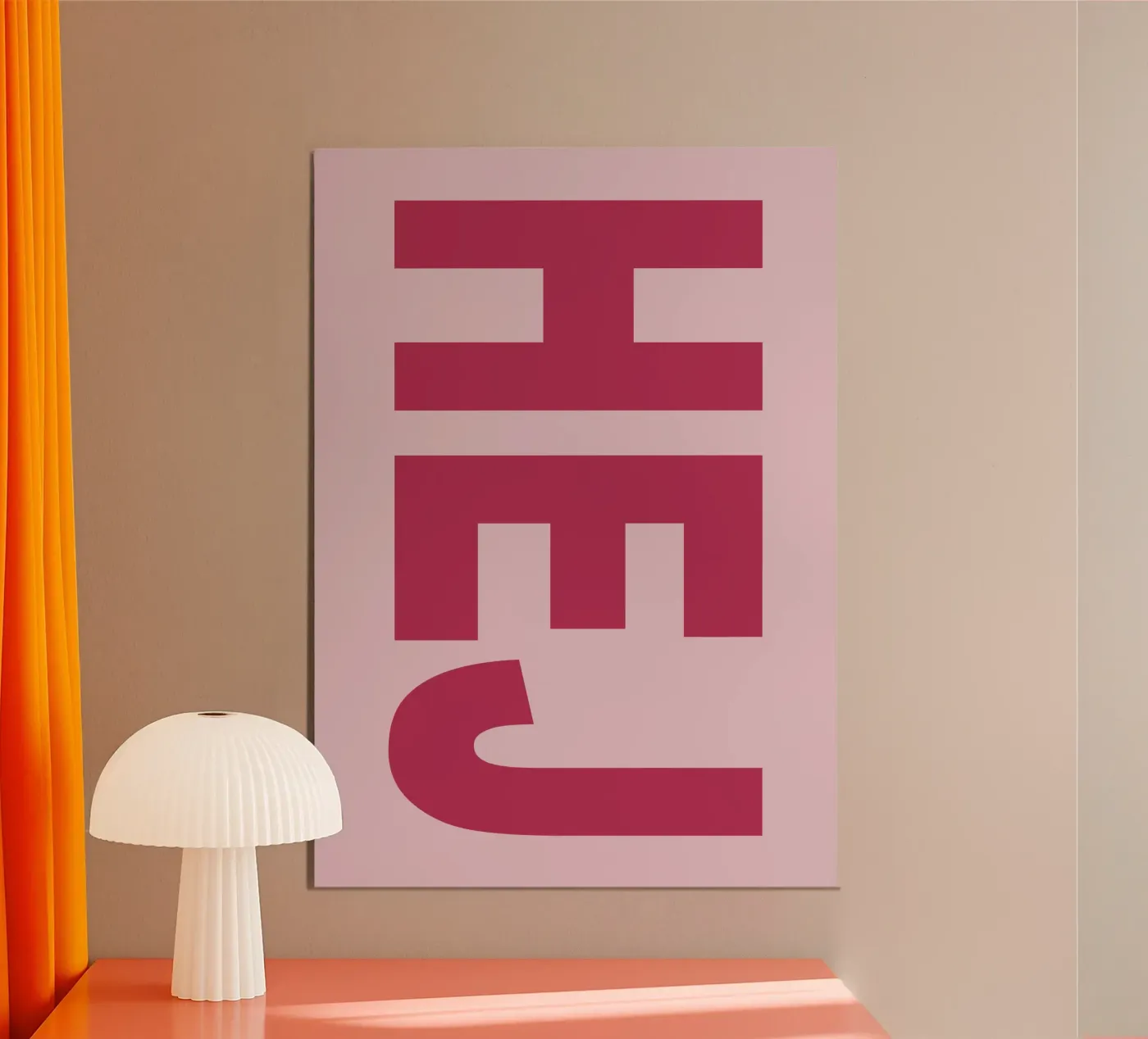 Hej poster van Scandi Feeling