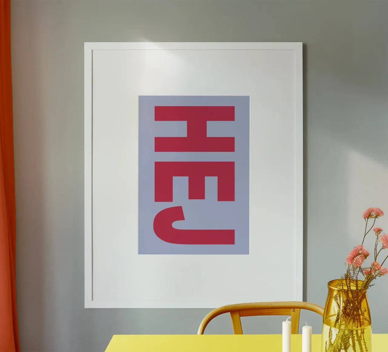 Hej poster da Scandi Feeling