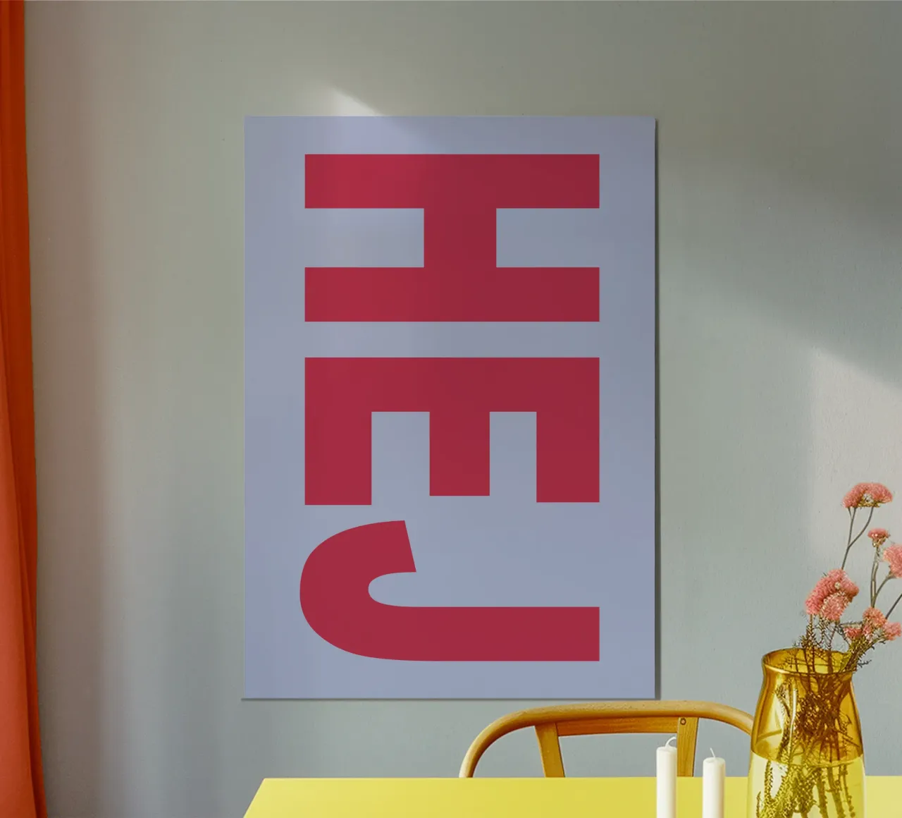 Hej poster da Scandi Feeling