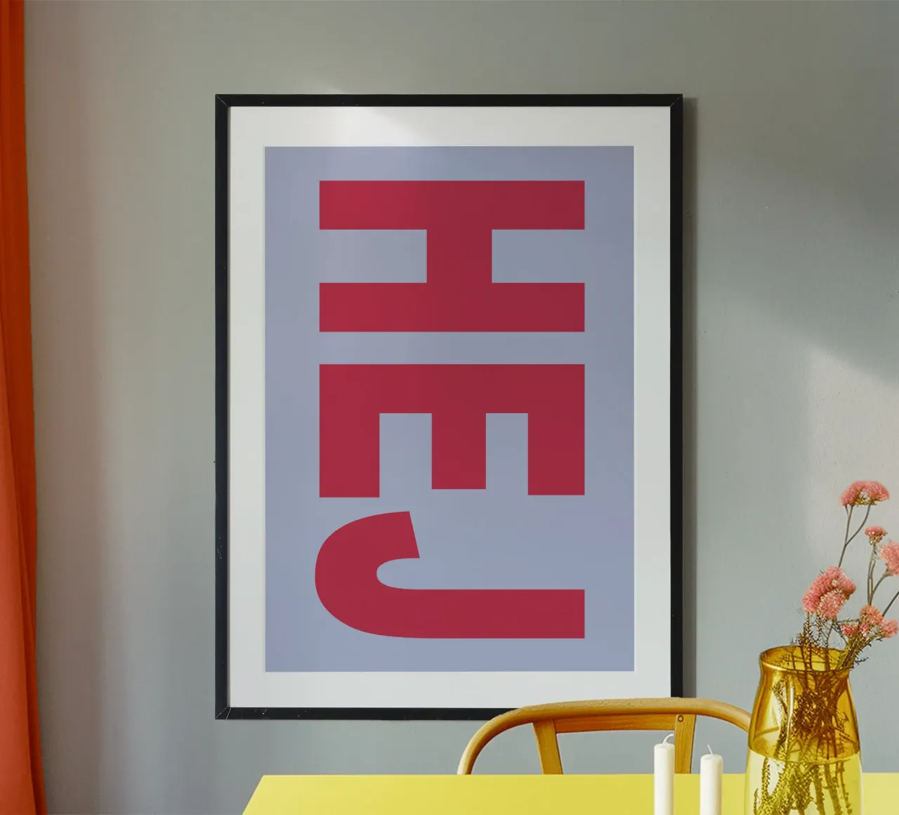 Hej poster da Scandi Feeling