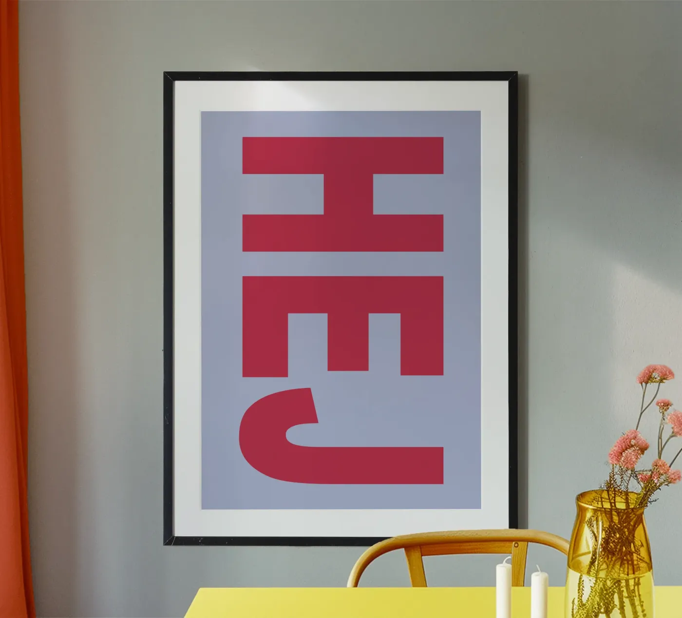 Hej poster da Scandi Feeling
