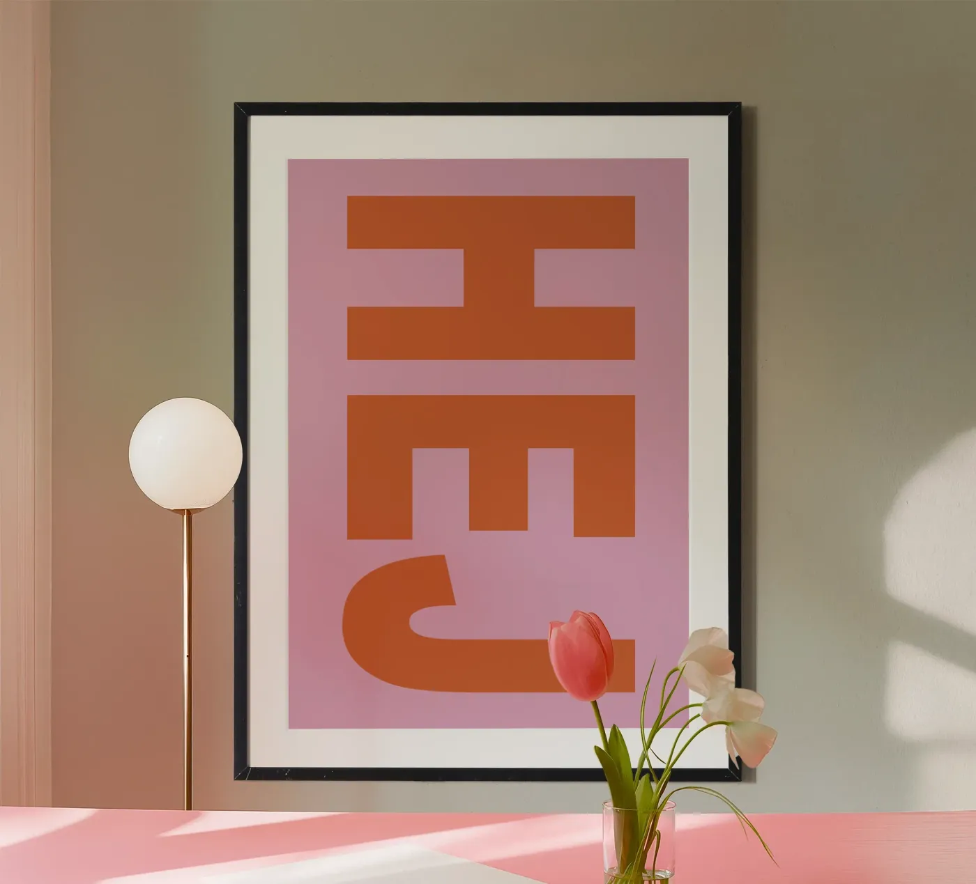 Hej Poster von Scandi Feeling