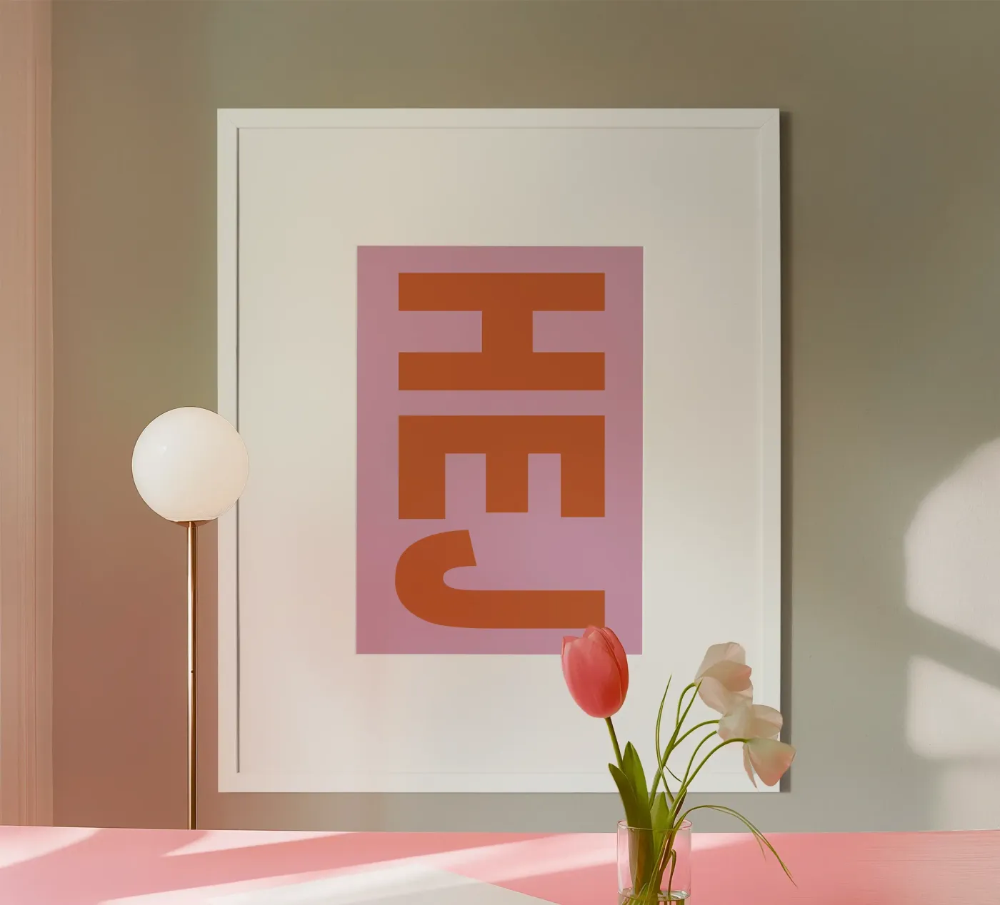 Hej poster by Scandi Feeling