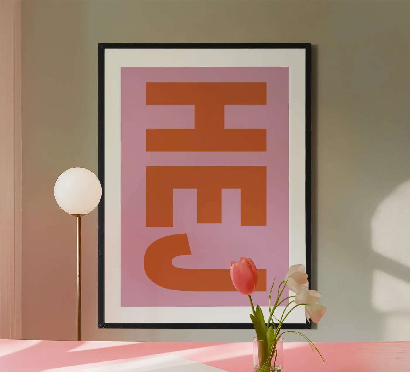 Hej poster by Scandi Feeling