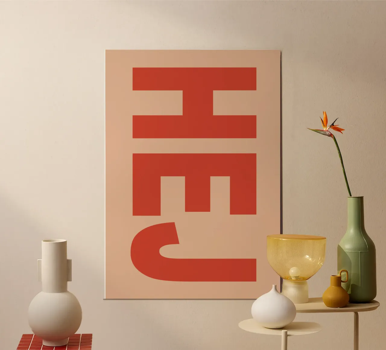 Hej poster by Scandi Feeling